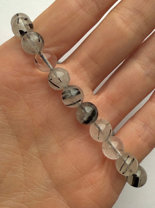 TOURMALINE QUARTZ BRACELET (8MM) Bracelet The Crystal Avenues