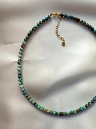 TURQUOISE CHOKER NECKLACE Necklace The Crystal Avenues