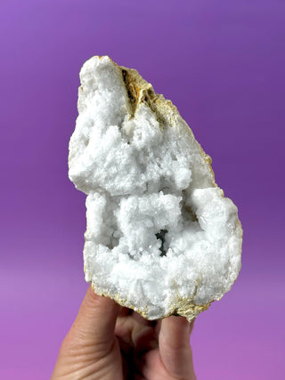 WHITE QUARTZ FRIENDSHIP GEODE (2A) The Crystal Avenues