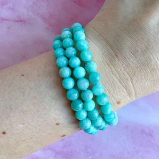 AMAZONITE EXTRA QUALITY BRACELET Bracelet The Crystal Avenues