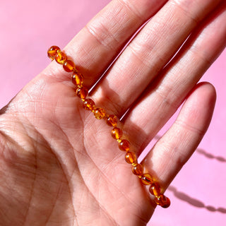 AMBER CHOKER NECKLACE Bracelet The Crystal Avenues