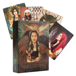 ANGEL AND ANCESTORS ORACLE CARDS The Crystal Avenues