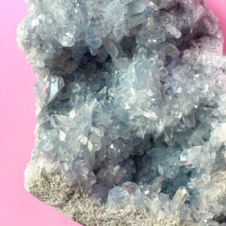 CELESTITE CLUSTER XL - EXTRA QUALITY (A) Cluster The Crystal Avenues