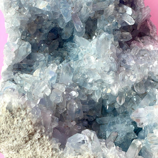 CELESTITE CLUSTER XL - EXTRA QUALITY (A) Cluster The Crystal Avenues