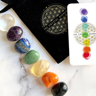 CHAKRA CRYSTALS Crystal set The Crystal Avenues