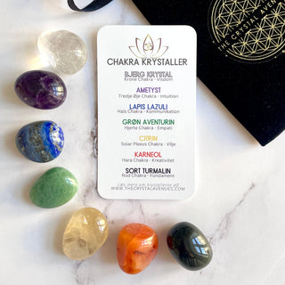 CHAKRA CRYSTALS Crystal set The Crystal Avenues