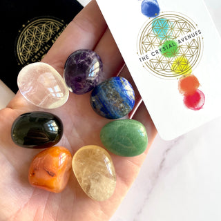CHAKRA CRYSTALS Crystal set The Crystal Avenues