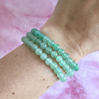 GREEN AVENTURINE BRACELET Bracelet The Crystal Avenues