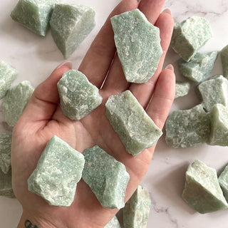 GREEN AVENTURINE RAW Raw Crystal The Crystal Avenues
