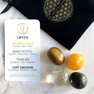 LEO - CRYSTAL SET Crystal set The Crystal Avenues