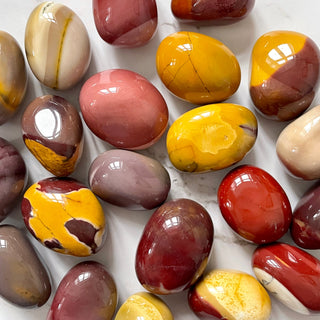 MOOKAITE JASPER TUMBLE STONE tumble stone The Crystal Avenues