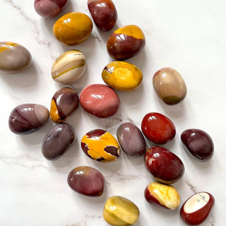 MOOKAITE JASPER TUMBLE STONE tumble stone The Crystal Avenues