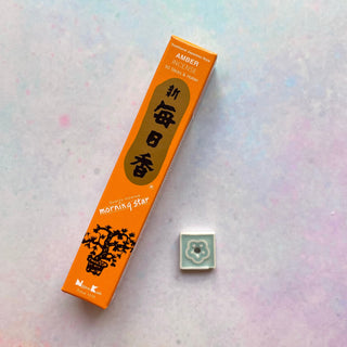 MORNING STAR INCENSE - AMBER The Crystal Avenues