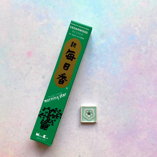 MORNING STAR INCENSE - CEDARWOOD The Crystal Avenues