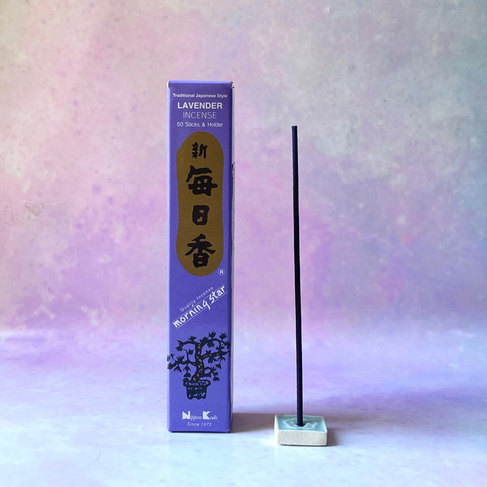 MORNING STAR INCENSE - LAVENDER The Crystal Avenues 