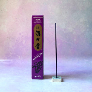 MORNING STAR INCENSE - MUSK The Crystal Avenues
