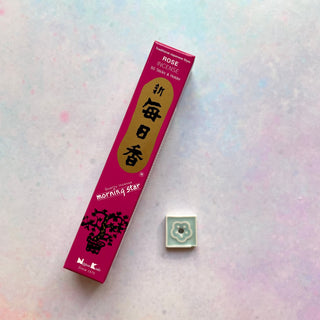 MORNING STAR INCENSE - ROSE The Crystal Avenues