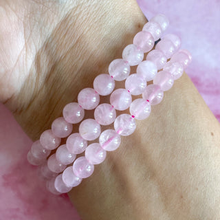 ROSE QUARTZ BRACELET Bracelet The Crystal Avenues