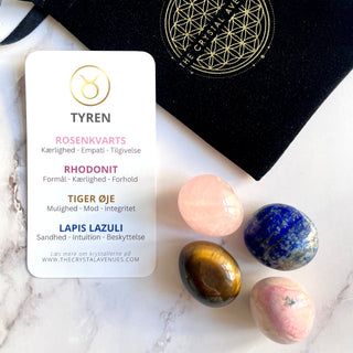 TAURUS - CRYSTAL SET Crystal set The Crystal Avenues