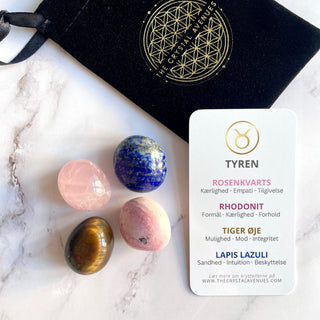 TAURUS - CRYSTAL SET Crystal set The Crystal Avenues