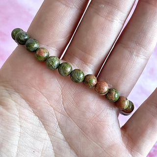 UNAKITE BRACELET Bracelet The Crystal Avenues
