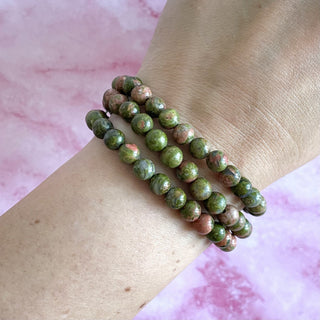 UNAKITE BRACELET Bracelet The Crystal Avenues