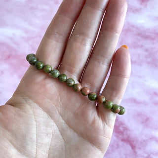 UNAKITE BRACELET Bracelet The Crystal Avenues