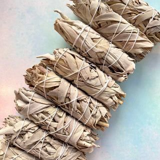 WHITE SAGE STICK Smudge Stick The Crystal Avenues
