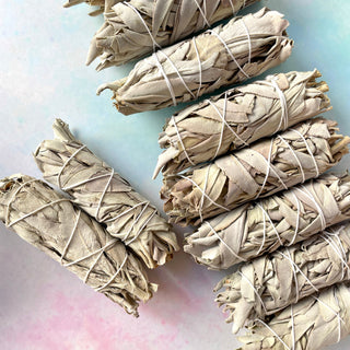 WHITE SAGE STICK Smudge Stick The Crystal Avenues
