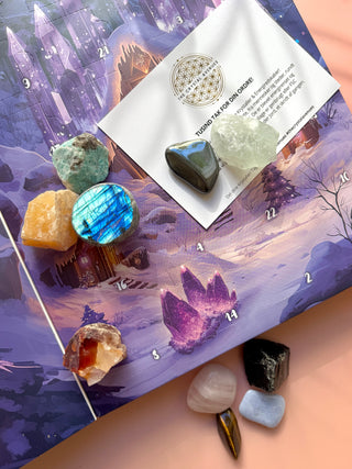 24 DAY ADVENT CALENDAR 2025 The Crystal Avenues 