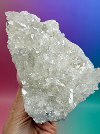 ROCK CRYSTAL CLUSTER - A-Quality from Brazil (6)