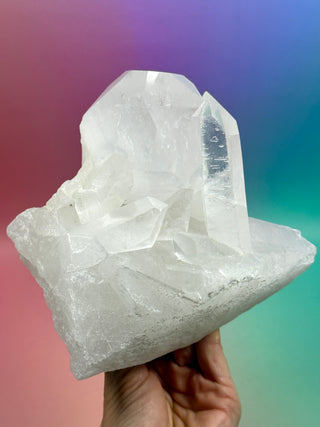 ROCK CRYSTAL CLUSTER - A-Quality from Brazil (11)