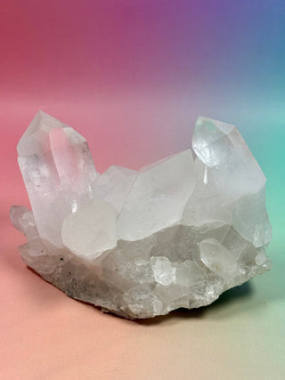 ROCK CRYSTAL CLUSTER - A-Quality from Brazil (9)