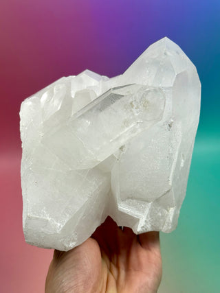 ROCK CRYSTAL CLUSTER - A-Quality from Brazil (11)