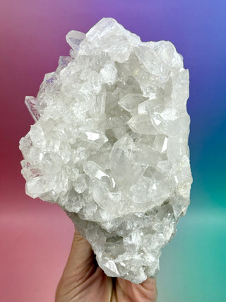 ROCK CRYSTAL CLUSTER - A-Quality from Brazil (2)