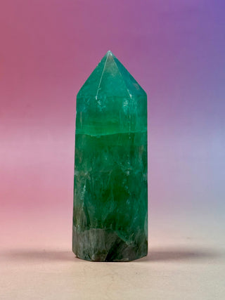 GRØN FLUORIT TÅRN (5)