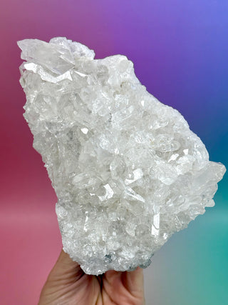 ROCK CRYSTAL CLUSTER - A-Quality from Brazil (6)