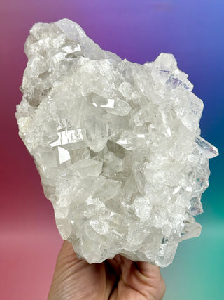 ROCK CRYSTAL CLUSTER - A-Quality from Brazil (2)