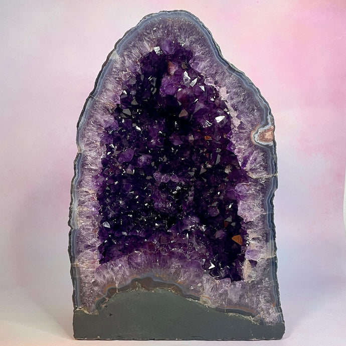 AMETHYST CATHEDRAL - 18.8KG (1) Druze The Crystal Avenues 