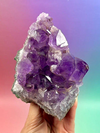 AMETHYST CLUSTER (13) Druze The Crystal Avenues 