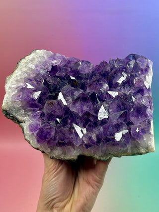 AMETHYST CLUSTER (2) Druze The Crystal Avenues 