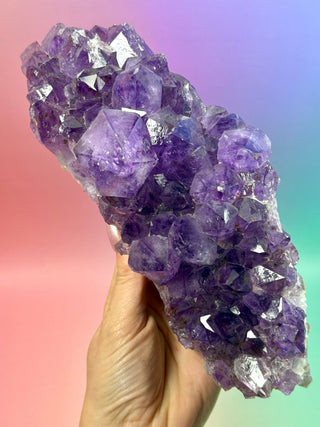 AMETHYST CLUSTER (7) Druze The Crystal Avenues 