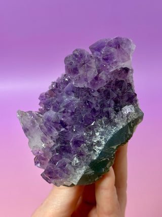 AMETHYST CLUSTER (B) Druze The Crystal Avenues 