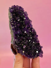 Indlæs billede til gallerivisning AMETHYST CLUSTER - EXTRA QUALITY (2) Druze The Crystal Avenues 
