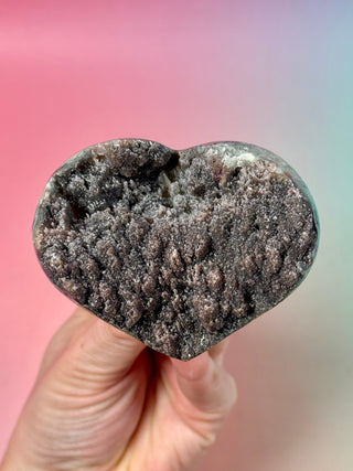 AMETHYST CLUSTER HEART - EXCLUSIVE QUALITY (4) The Crystal Avenues 