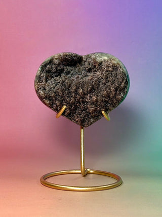 AMETHYST CLUSTER HEART - EXCLUSIVE QUALITY (4) The Crystal Avenues 