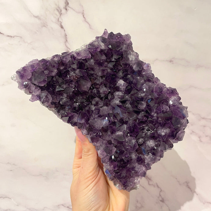 AMETHYST CLUSTER LARGE - EXTRA QUALITY (1) Druze The Crystal Avenues 
