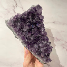 Load image into Gallery viewer, AMETHYST CLUSTER LARGE - EXTRA QUALITY (5) Druze The Crystal Avenues 
