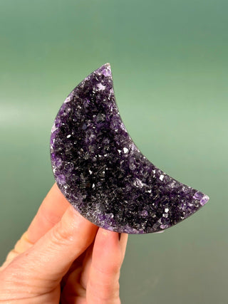 AMETHYST CLUSTER MOON - EXCLUSIVE QUALITY (10) The Crystal Avenues 