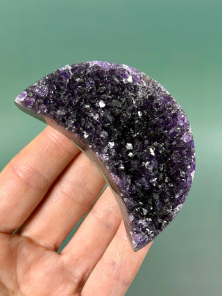 AMETHYST CLUSTER MOON - EXCLUSIVE QUALITY (10) The Crystal Avenues 